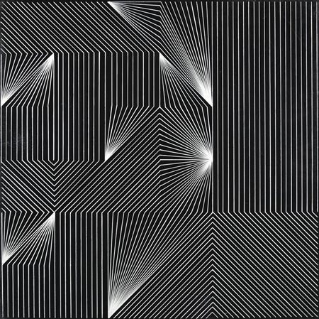 Alvaro Monnini SENZA TITOLO, 1977 olio su tela applicata su faesite, cm 61x61...