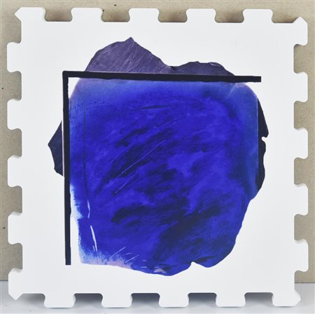 Marco Gastini DUETTO, 2017 multiplo in FX high quality bianco e stampato con...