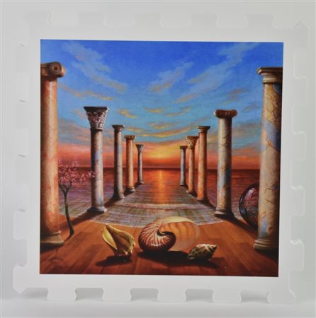 Antonio Nunziante AMOR SUPRA OMNIAstampa UV su FX high quality bianco, cm...