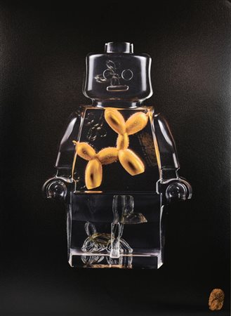 Vincent Sabatier BALOON DOG, 2021 stampa tipografica su carta Fabriano-Ref...