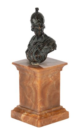 Scuola italiana del XVIII secolo, Busto della dea Minerva. 