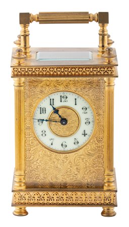 Pendola da viaggio Officier. 1900 ca.