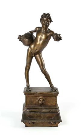 Vincenzo Gemito (Napoli 1852 - Napoli 1929) Acquaiolo Firmata "Gemito" sulla...