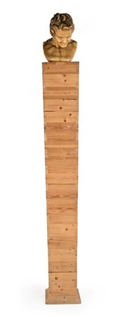 Ceroplasta del XX secolo () Testa di fauno ispirato al cosiddetto "Fauno di...