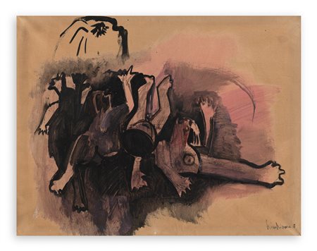 NINO AIMONE (1932-2020) - Senza Titolo, 1959