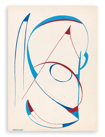 GALLIANO MAZZON (1896-1978) - Senza Titolo, 1967