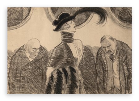 AROLDO BONZAGNI (1887-1918) - Venne l'altera e passò trionfalmente tra la folla che si scostava e inchinava