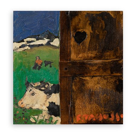 FRANCESCO TABUSSO (1930-2012) - Alti pascoli, 1977