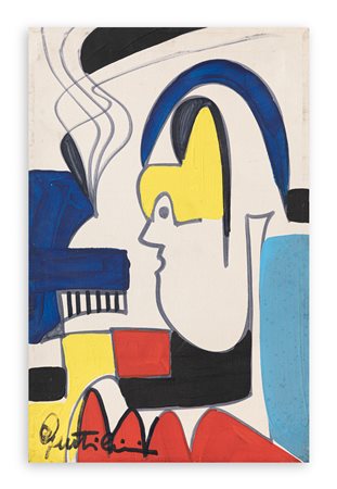 ALDO GENTILINI (1912-1982) - Senza Titolo