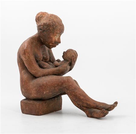 AROLDO PIGNATTARI (1913-1999) - Senza Titolo (Maternità), 1969