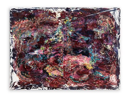 JULIEN BACELON (1971) - Decollage de peinture 2014