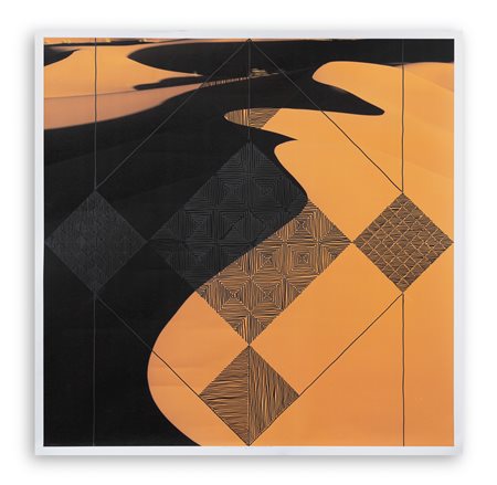 MASSIMO DE LUCA (1960) - Struttura cromatica non euclidea, 2025