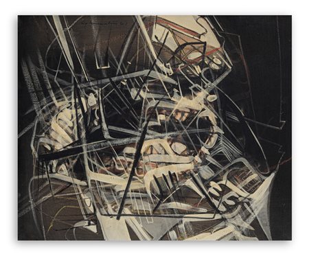 EDOARDO FRANCESCHINI (1928-2006) - Senza Titolo, 1961