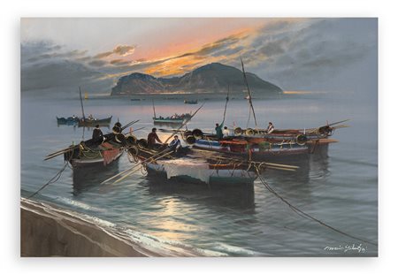 MARIO GALANTI (1923-1998) - Senza Titolo