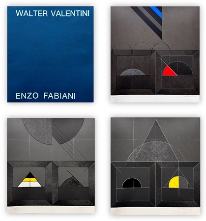 WALTER VALENTINI (1928-2022) - Urbino: nero, polvere, argento, 1977