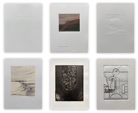 AUTORI VARI (CECI, BOMPADRE, BRUSCAGLIA, RICCI E VALENTINI) - Cinque artisti per Paolo Volponi, 1994