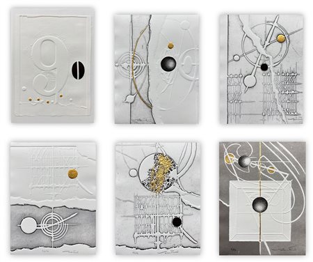 WALTER VALENTINI (1928-2022) - Titolo provvisorio. Nove per Novanta, 2019