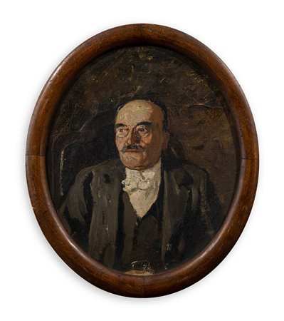 GIOVANNI GUARLOTTI (1869-1954) - Mio suocero Dott. Rossi, 1920