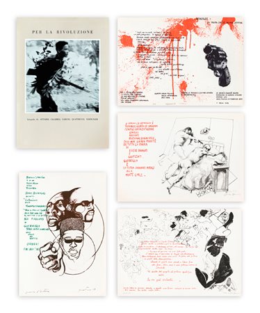 AUTORI VARI (ATTARDI, CALABRIA, QUATTRUCCI E VESPIGNANI) - Per la rivoluzione, 1968