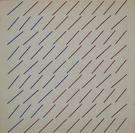 Mario Nigro (1917 - 1992) SENZA TITOLO serigrafia, cm 49,7x49,7; es.63/90 sul...