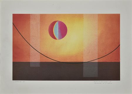 Luigi Veronesi (1908 - 1998) STUDIO PER "BALLETTO" DI E. SATIE, 1989...