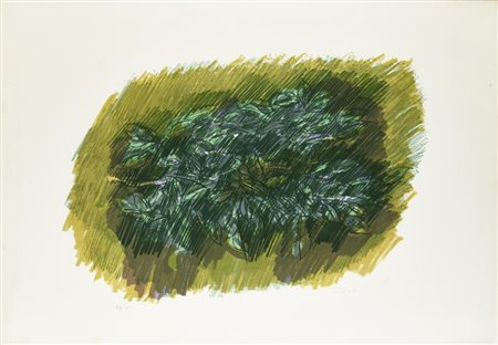 Ennio Morlotti (1910 - 1992) SENZA TITOLO litografia, cm 50x70; es. 49/75...