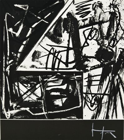 Emilio Vedova (1919 - 2006) STUDIO PER PLURIMO, 1970 litografia a 4 colori...