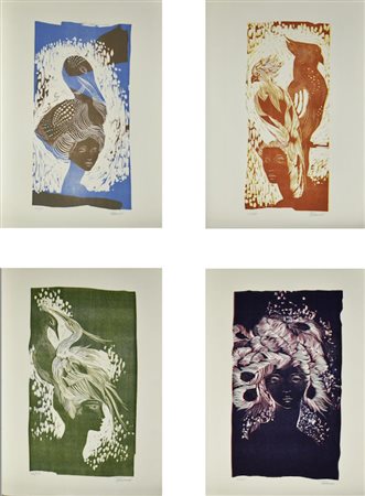 Carla Tolomeo (1941) LA SAINTE JEUNESSE, 1976 cartella contenente un testo di...