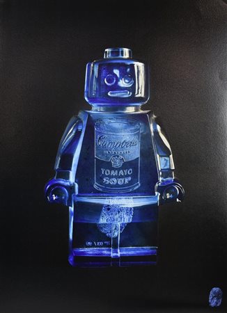 Vincent Sabatier (1971) CAMPBELL, 2021 stampa tipografica su carta...