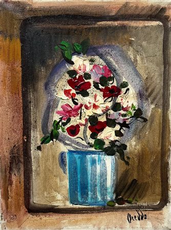 Gastone Breddo “Vaso con fiori”