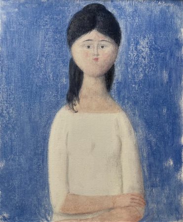Antonio Bueno “Ragazza in blu” 1973