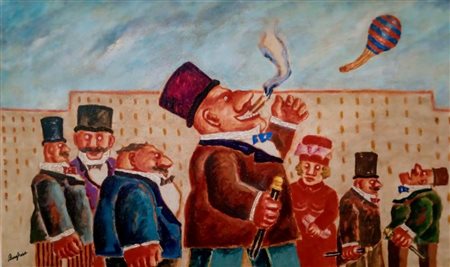 Franz Borghese “Mongolfiera” ‘90