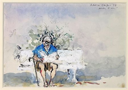 Walter Piacesi “Lungomare a Cattolica” 1997