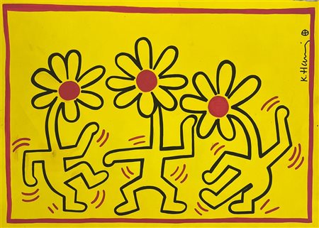 Keith Haring “Senza titolo” 1985