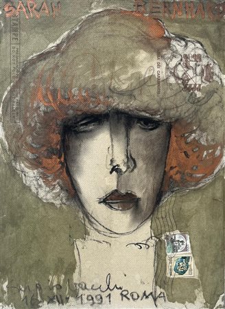 Sergio Vacchi “Senza titolo” 1991