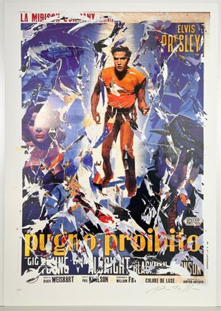 Mimmo Rotella “Pugno Proibito” 