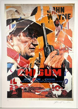 Mimmo Rotella “Chisum”