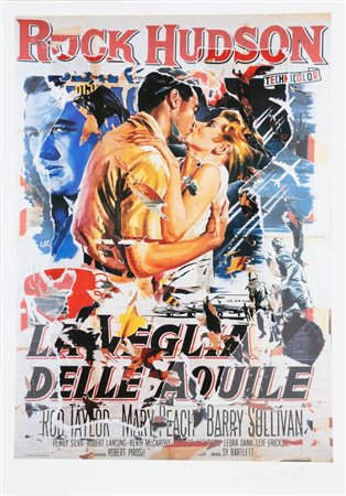 Mimmo Rotella “La veglia delle aquile”