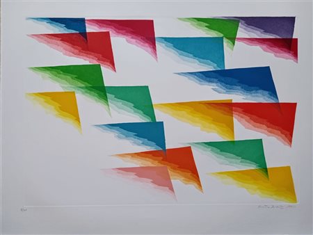 Piero Dorazio “Germania-Europa Unita” 1991 