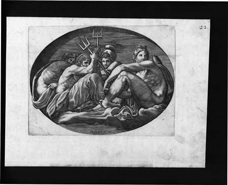 Ghisi, Giorgio(Mantova 1520 &ndash; 1582)LE DIVINITÀ DELL&rsquo; OLIMPO....