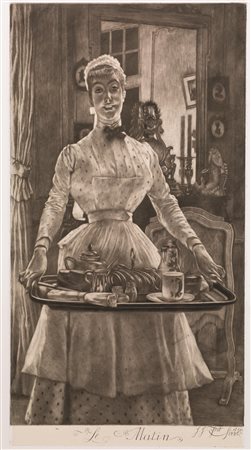 Tissot, James Jacques(Nantes 1836 &ndash; Chenecey-Buillon 1902)LE MATIN....