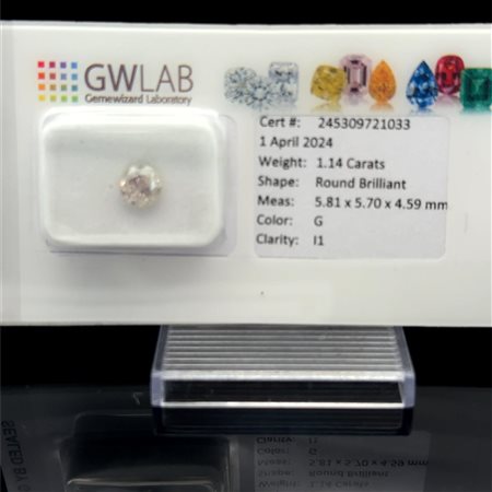 DIAMANTE NATURALE 1.14 CARATI