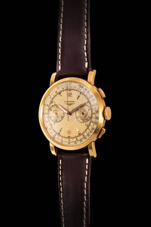 LONGINES<BR>Mod. ”Chronograph”, anni '50