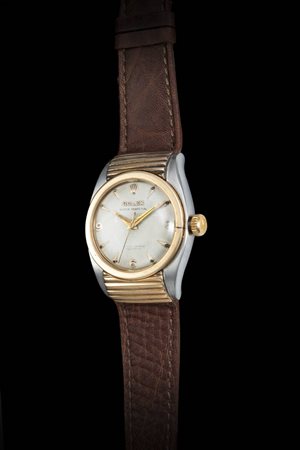 ROLEX<BR>Mod. "Oyster Perpetual", denominato "Ovetto", ref. 3595, anni '40