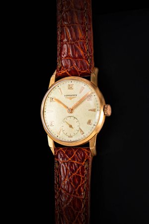 LONGINES<BR>Mod. "solo Tempo", anni '50