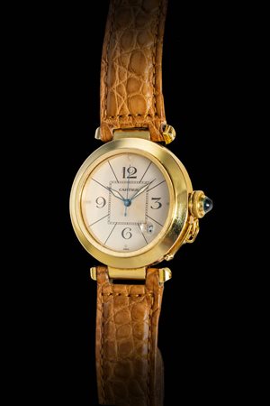 CARTIER<BR>Mod. "Pasha Jumbo", ref. 1991, anni '90