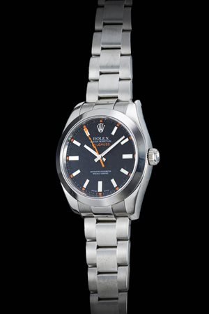 ROLEX<BR>Mod. “Milgauss” ref.116400 anno 2008