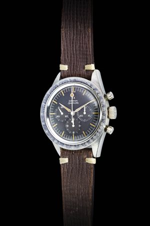 OMEGA<BR>Mod. ”Speedmaster Fuerza Aerea del Perù”, ref. 2998-3, anno 1961