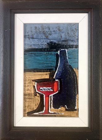 DE SALVO GIOVANNI BATTISTA Genova (Ge) 1903 Senza titolo Mista su metallo...