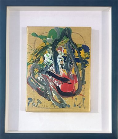 MOISO GIORGIO Cairo Montenotte (Savona) 1942 Senza titolo 2005 Olio su tela...